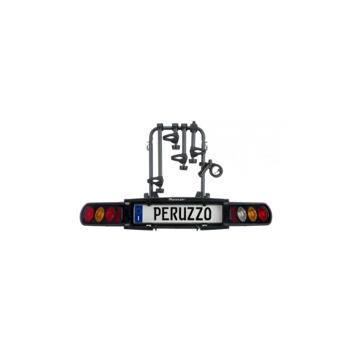 Peruzzo Pure Instinct dviračių laikiklis ant kablio | 4 dviračiams Peruzzo Pure Instinct dviračių laikiklis ant kablio | 4 dviračiams