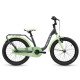 S'COOL niXe 18" 1-speed coaster-brake Aluminium dark grey-pastel green