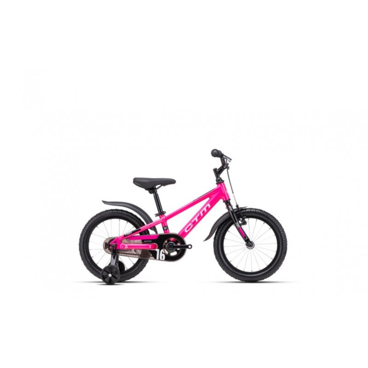 CTM Foxy 16'' Pink / black 2025 dviratis