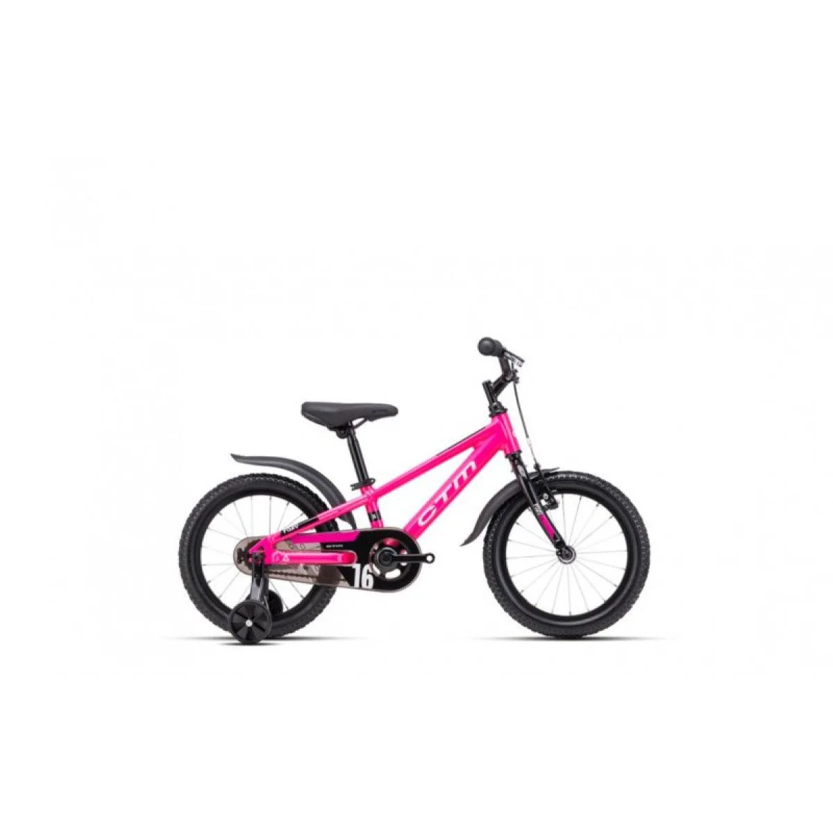 CTM Foxy 16'' Pink / black 2025 dviratis