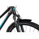Unibike Flash EQ LDS 2025 black hibridinis dviratis Unibike Flash EQ LDS 2025 black hibridinis dviratis