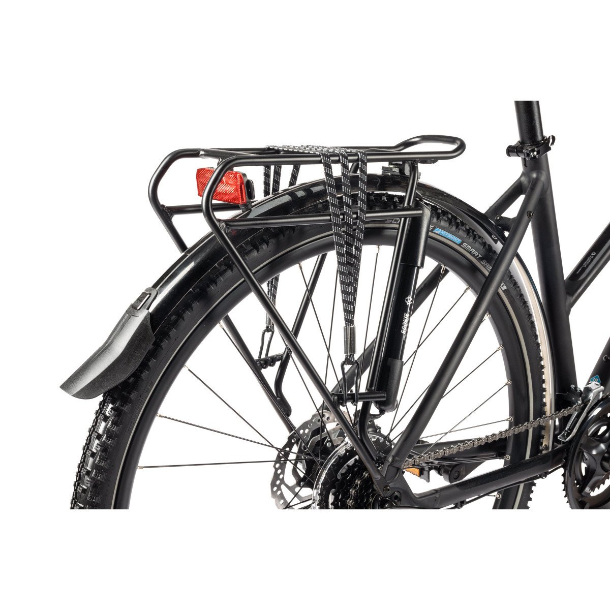 Unibike Flash EQ LDS 2025 black hibridinis dviratis Unibike Flash EQ LDS 2025 black hibridinis dviratis