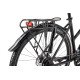 Unibike Flash EQ LDS 2025 black hibridinis dviratis Unibike Flash EQ LDS 2025 black hibridinis dviratis