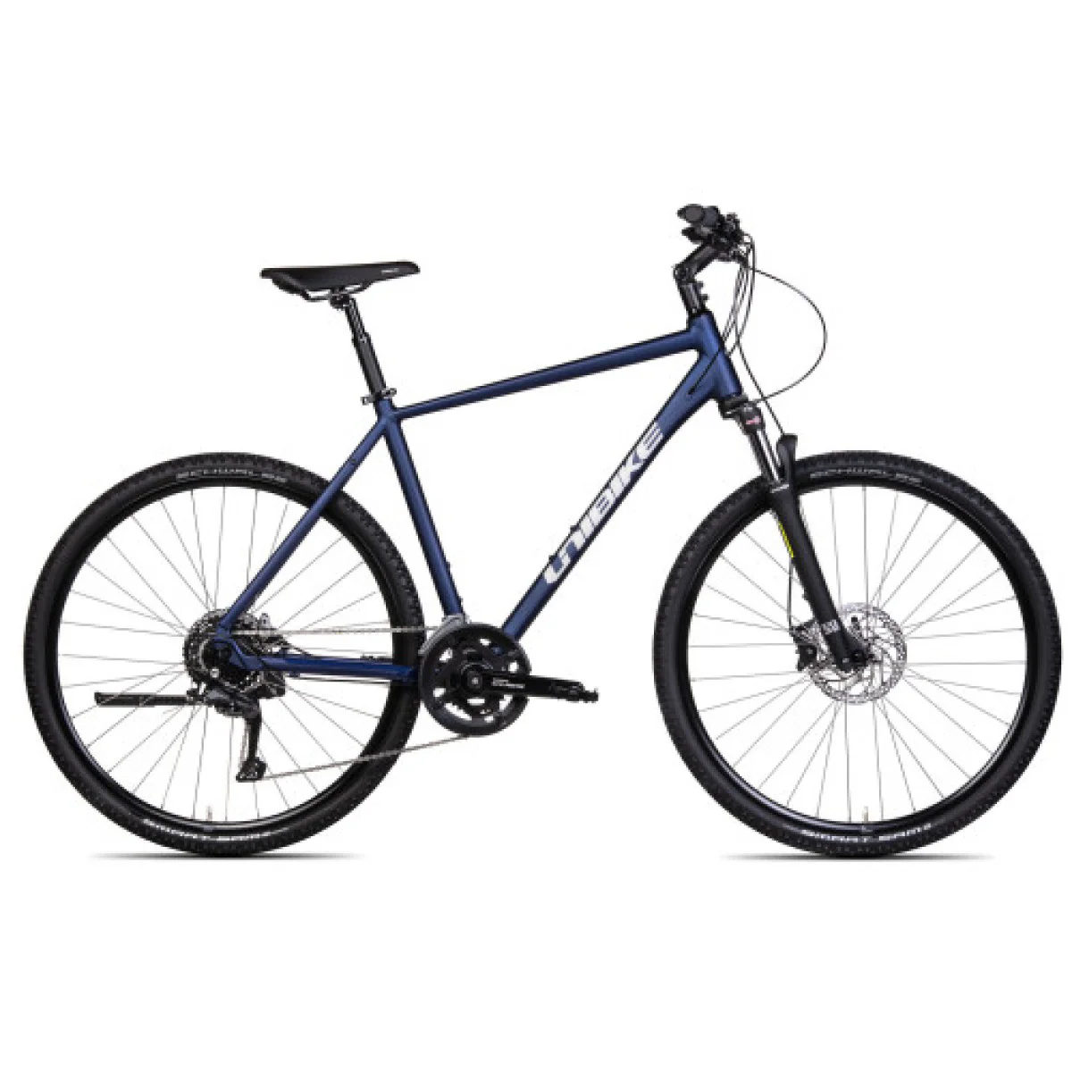 Unibike Crossfire GTS 2025 dark blue hibridinis dviratis