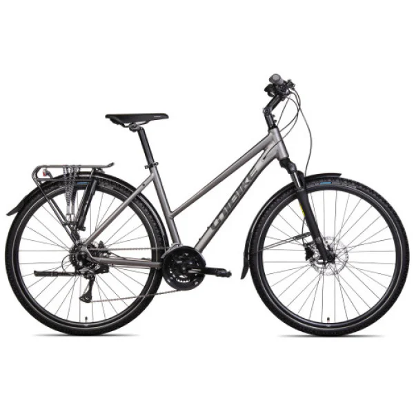 Unibike Flash EQ LDS 2025 graphite hibridinis dviratis