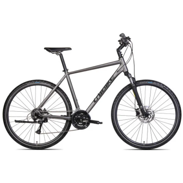 Unibike Flash GTS 2025 graphite hibridinis dviratis