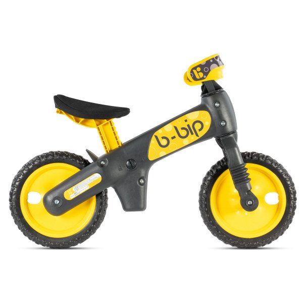 Bellelli B-Bip dark grey-yellow balansinis dviratukas