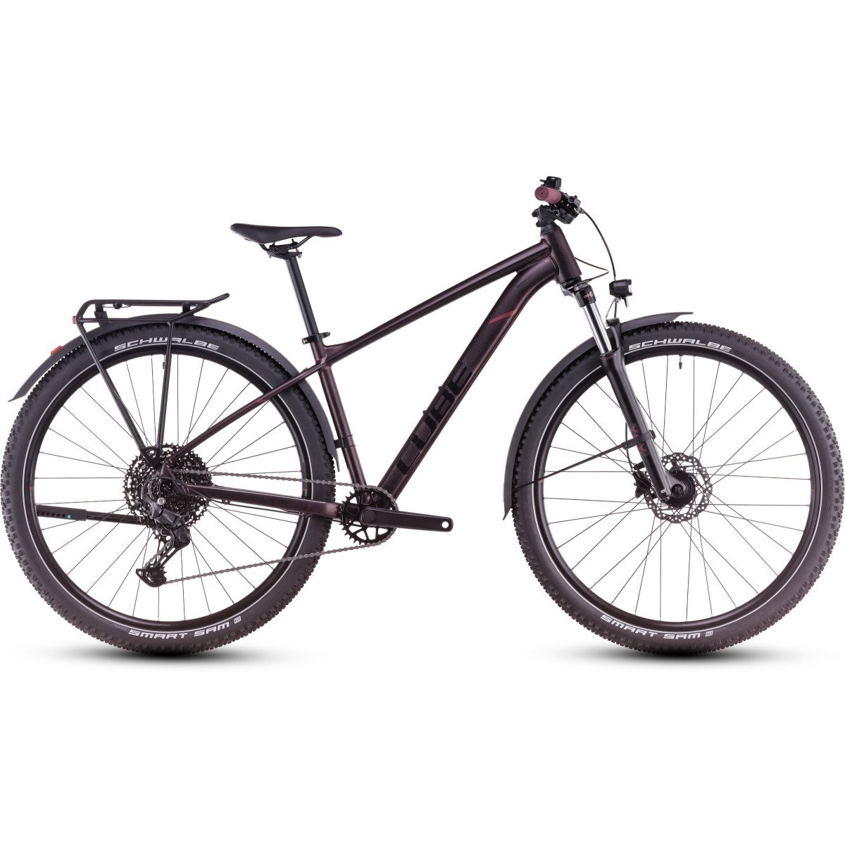 Cube Aim SLX Allroad 27.5 orbitred'n'black 2025 dviratis