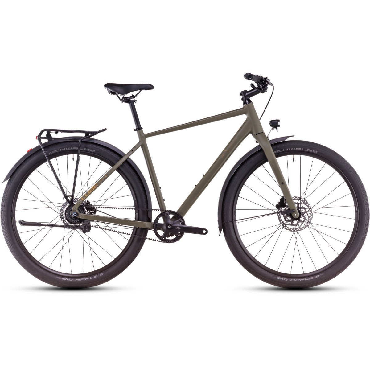 Cube Hyde Pro FE dustyolive'n'gold 2025 dviratis