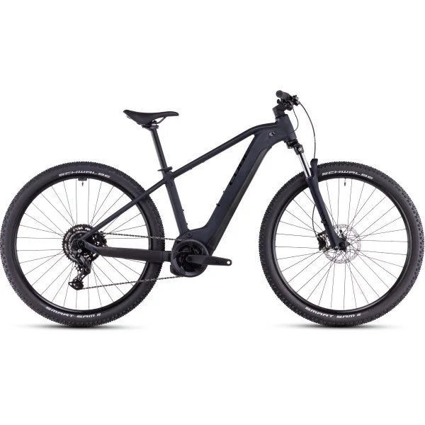 Cube Reaction Hybrid Performance 500 29 night'n'black 2025 elektrinis kalnų dviratis
