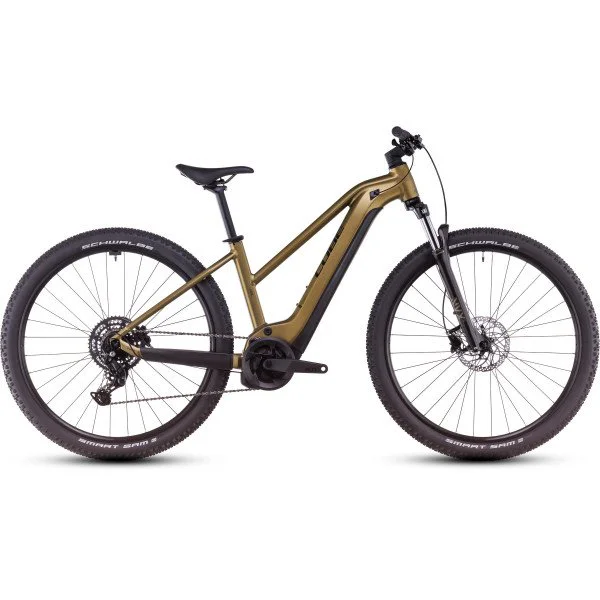 Cube Reaction Hybrid Performance 625 Trapeze 29 goldenlime'n'black 2025 elektrinis kalnų dviratis