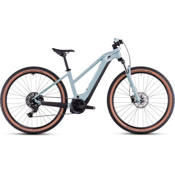Cube Reaction Hybrid Performance 625 Trapeze 29 skylightblue'n'white 2025 elektrinis kalnų dviratis