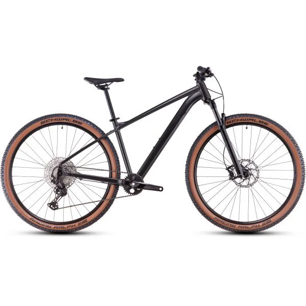 Cube Reaction SLX 29 slateblack'n'black 2025 kalnų dviratis