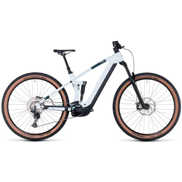 Cube Stereo Hybrid 140 HPC Pro 625 29 frostwhite'n'grey 2023 elektrinis kalnų dviratis
