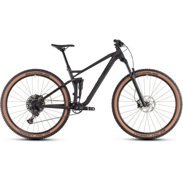 Cube Stereo ONE22 Pro 29 metalblack'n'black 2025 kalnų dviratis