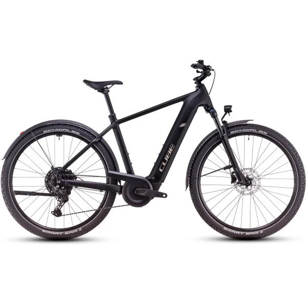 Cube Nuride Hybrid Pro 800 Allroad Trapeze black'n'bronze 2025 elektrinis dviratis