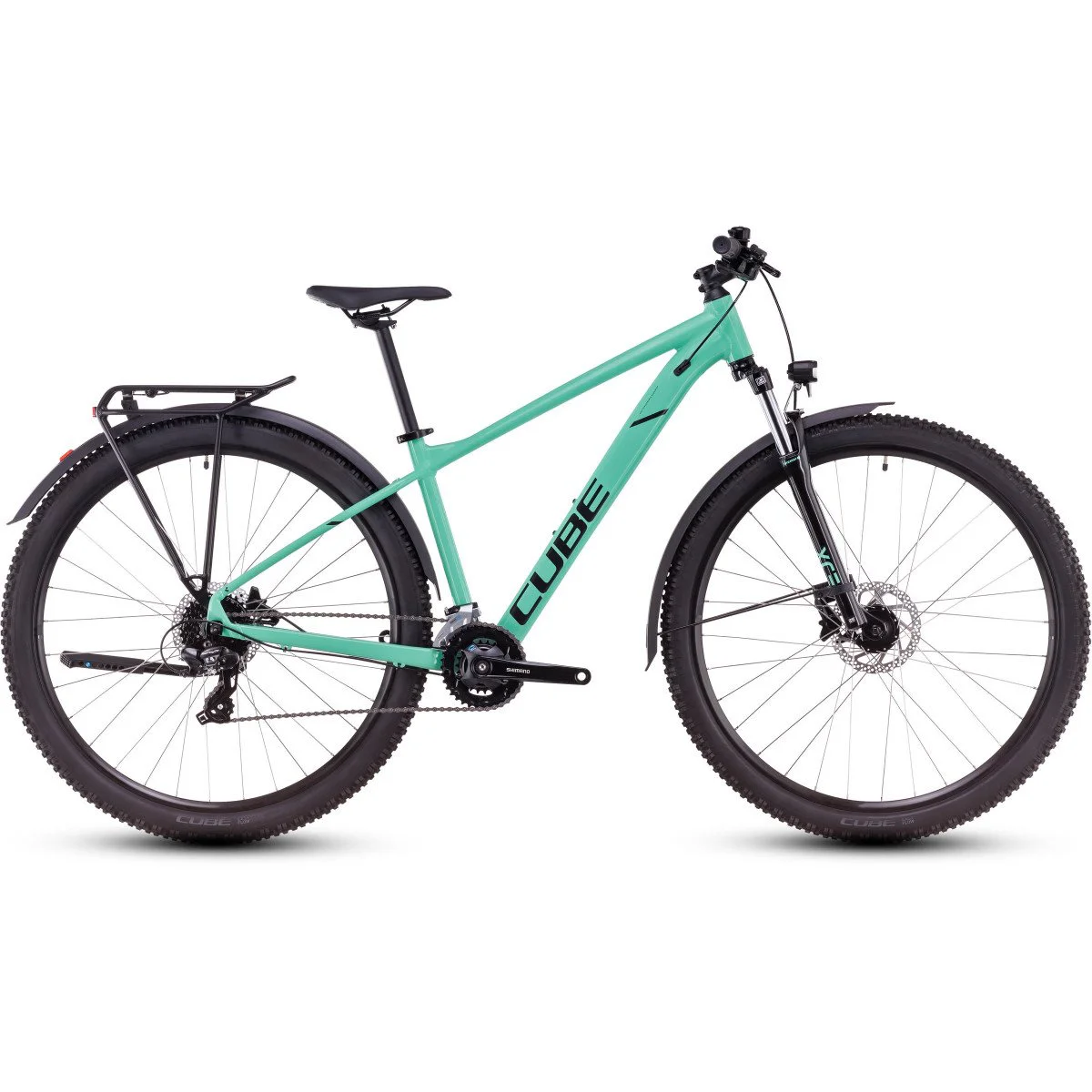 Cube Aim ONE Allroad 29 shamrock'n'black 2025 kalnų dviratis