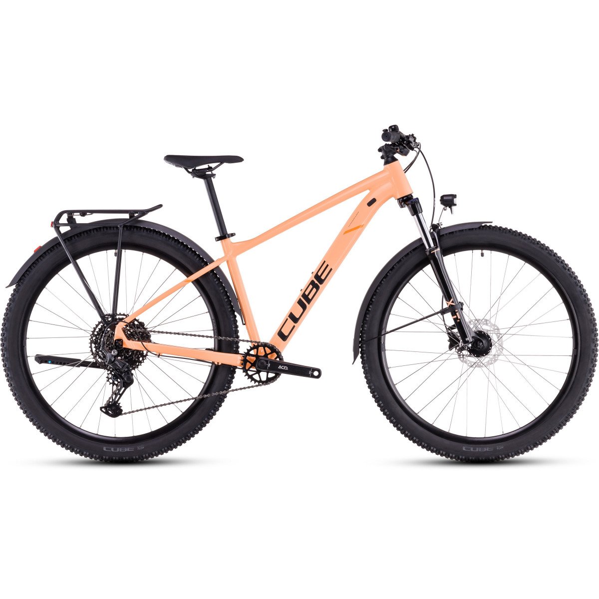 Cube Aim Race Allroad 29 tangerine'n'black 2025 kalnų dviratis