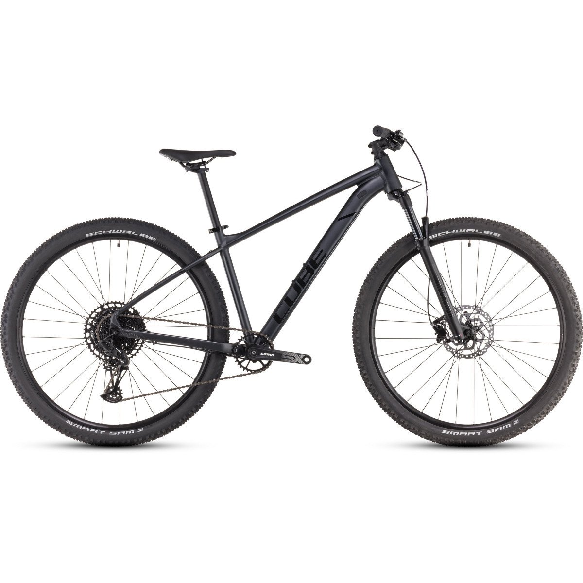 Cube Attention SLX 27.5 blackmetal'n'black 2025 dviratis