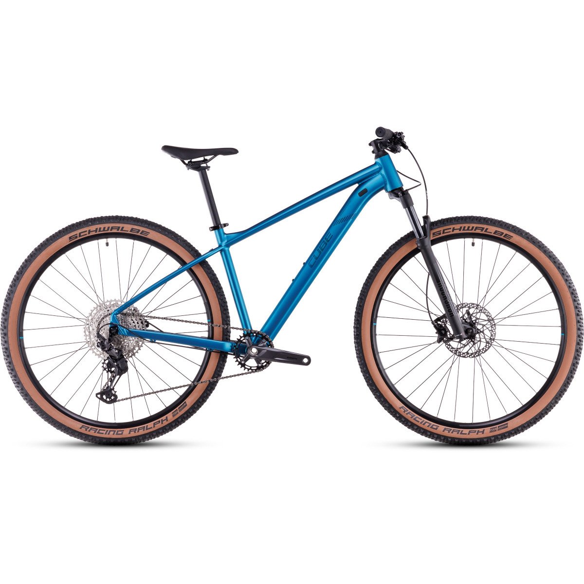 Cube Reaction Pro 27.5 metallicteal'n'holo 2025 dviratis