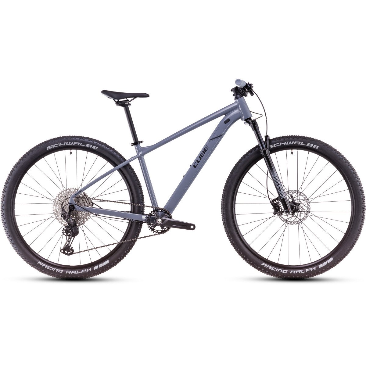 Cube Reaction Pro 27.5 smoke'n'black 2025 dviratis