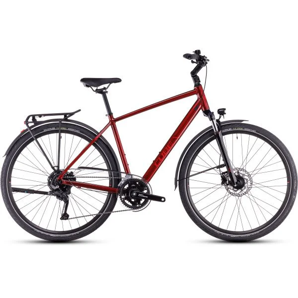 Cube Touring Pro maroon'n'pearl 2025 dviratis