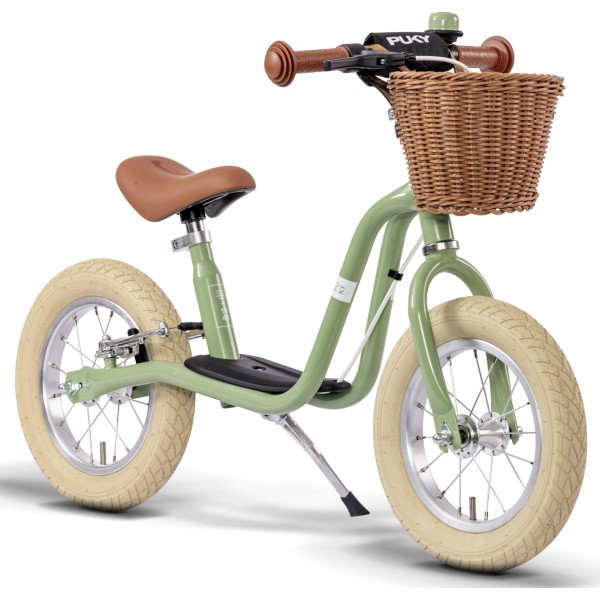 PUKY LR XL BR Classic retro green balansinis dviratukas
