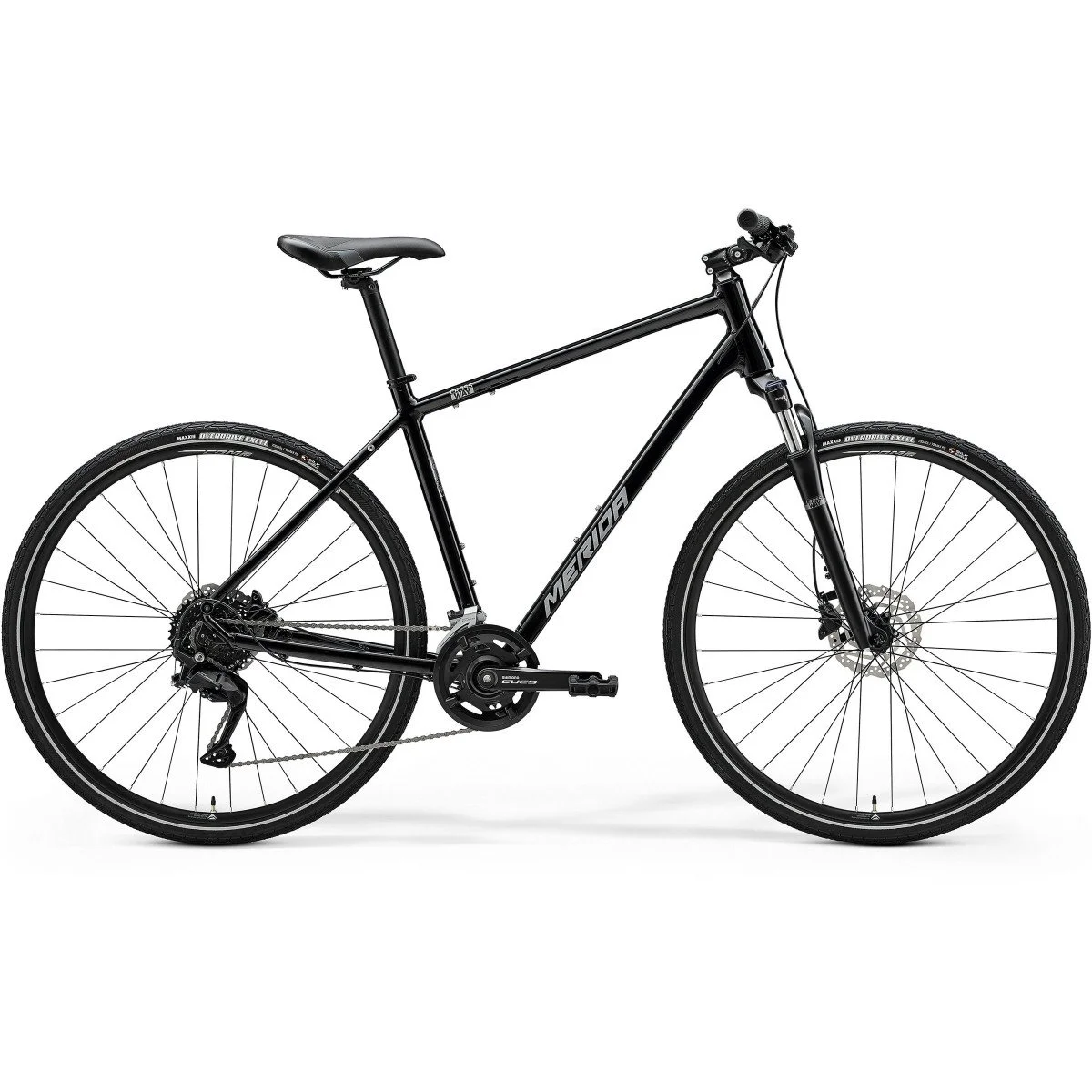Merida Crossway 100 III2 glossy black(silver) dviratis