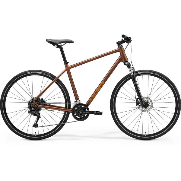 Merida Crossway 100 III2 matt bronze(silver-brown) dviratis