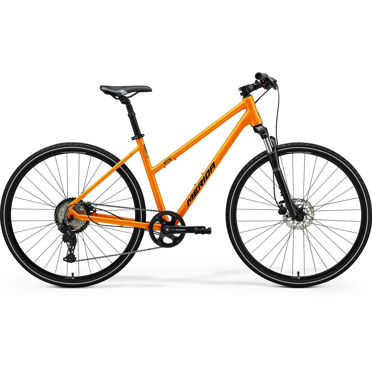 Merida Crossway 20 III2 Lady metallic orange(black) dviratis