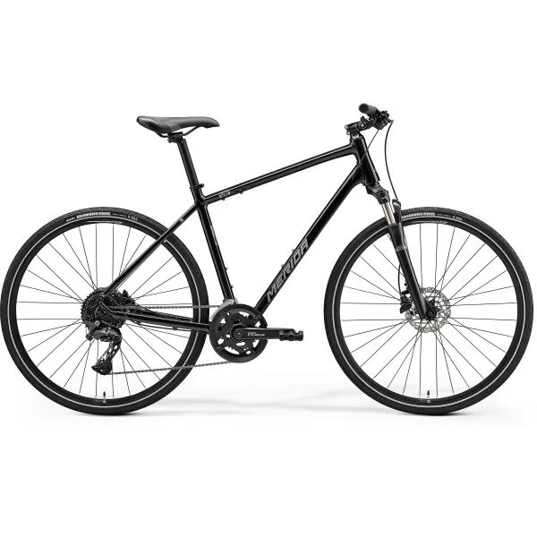 Merida Crossway 300 III2 glossy black(silver) dviratis