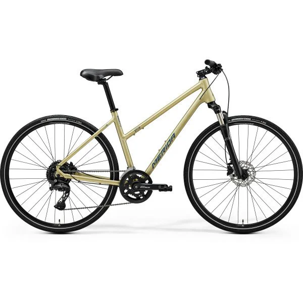 Merida Crossway 300 III2 Lady silk champagne(blue) dviratis