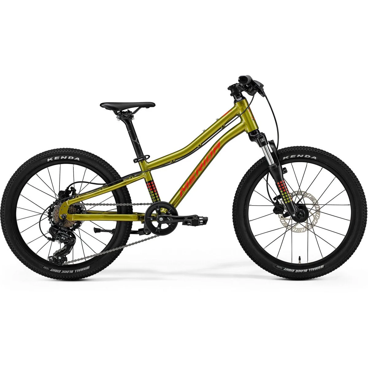 Merida Matts J.20 I3 fall green(red/black) dviratis