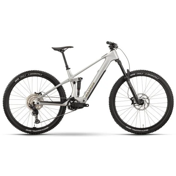 Raymon Airok 29" 2025 silver stealth-taupe elektrinis dviratis