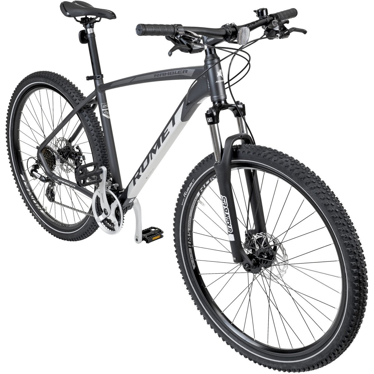 Romet Rambler 29" Disc Limited black-white kalnų dviratis