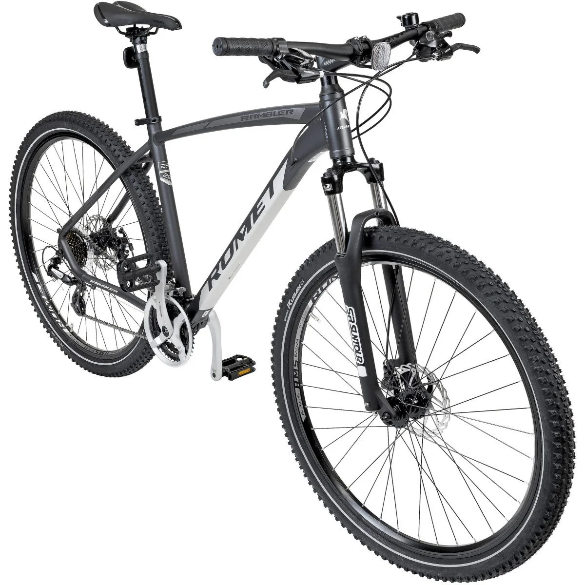 Romet Rambler 29" Disc Limited black-white kalnų dviratis