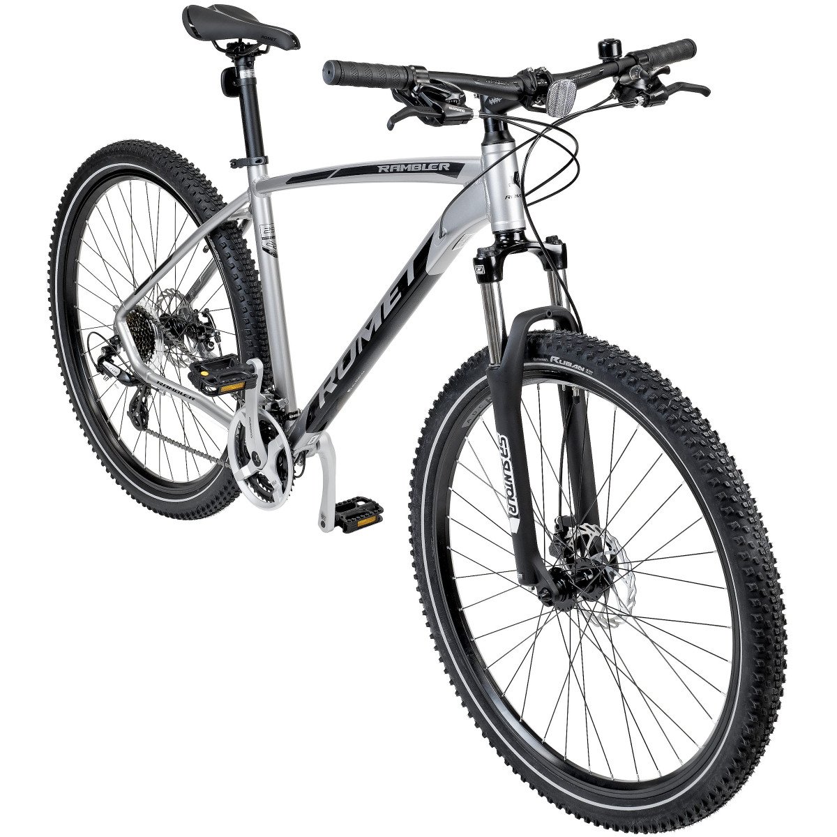Romet Rambler 29" Disc Limited silver-black kalnų dviratis