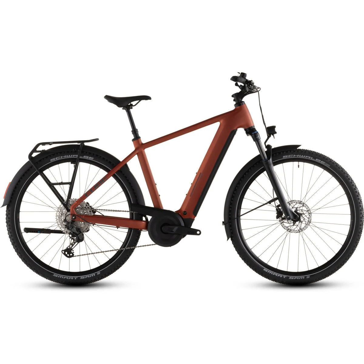 Cube Nuride Hybrid Pro 800 chilli'n'black 2026 elektrinis dviratis