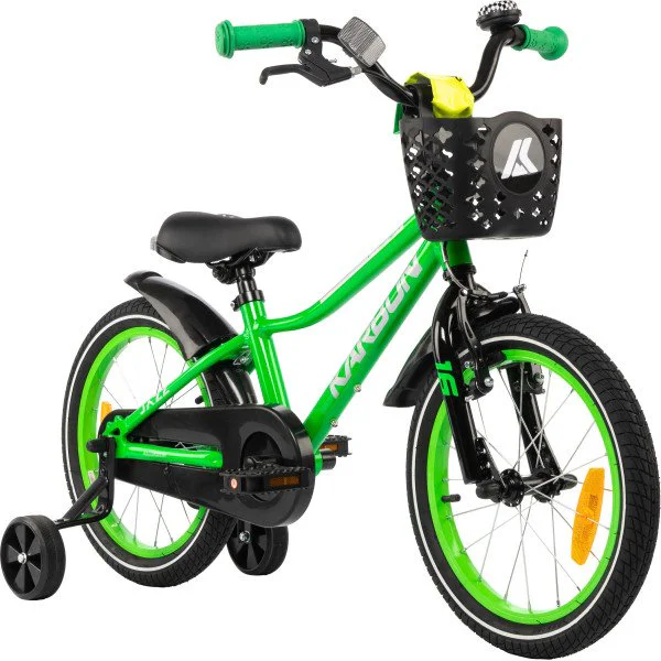 Karbon Jazz 16 green neon dviratis