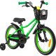 Karbon Jazz 16 green neon dviratis