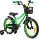 Karbon Jazz 16 green neon dviratis