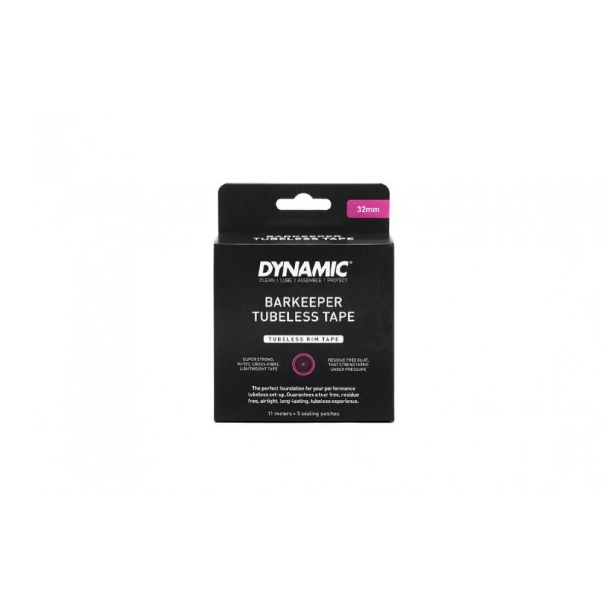 Dynamic Bekamerinio ratlankio juosta Barkeeper Tubeless Tape 32 mm Dynamic Bekamerinio ratlankio juosta Barkeeper Tubeless Tape 32 mm