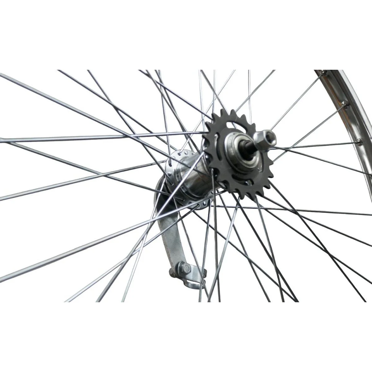 Shining 28" 7X SS Velosteel Galinis ratas