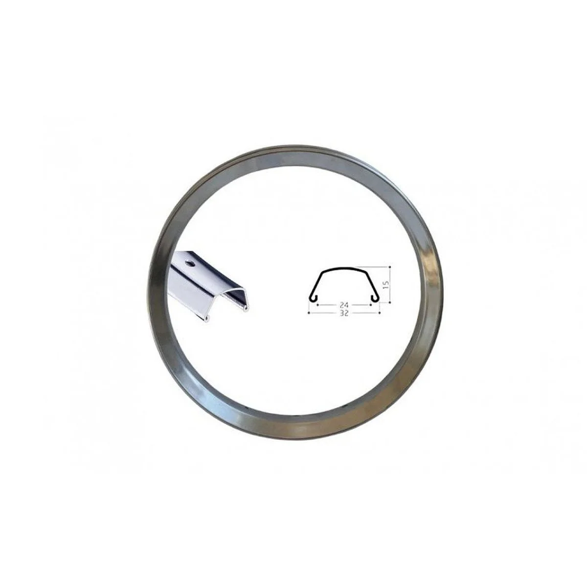Shining 7A NUT 16" Priekinis ratas