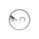Shining A-6N NUT 26" Priekinis ratas