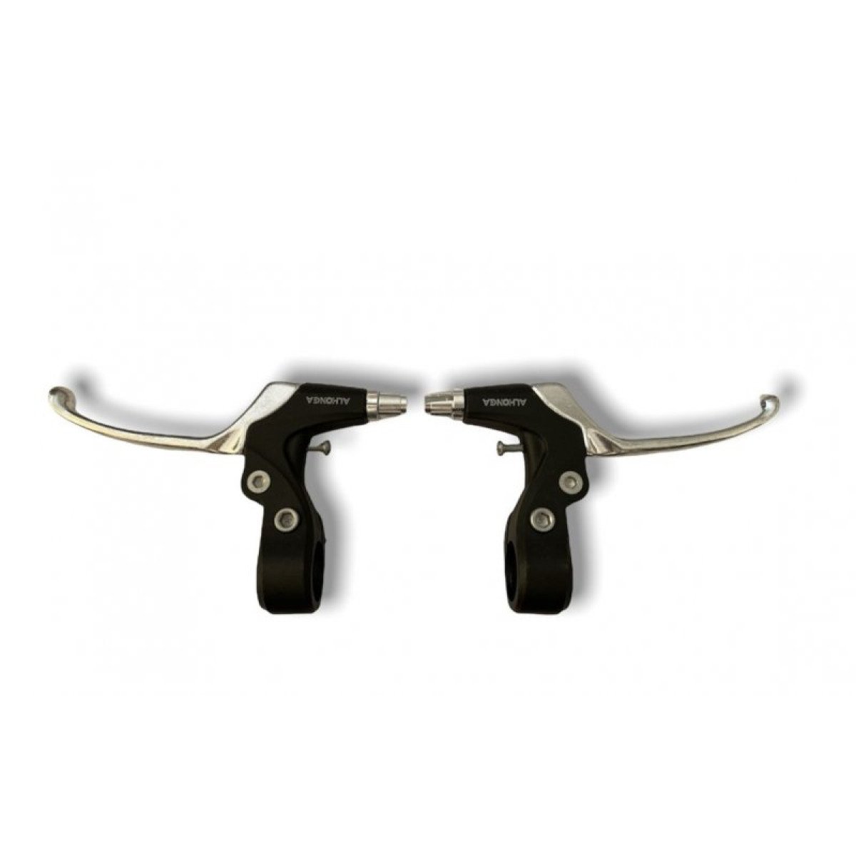 Stabdžių rankenėlės Alhonga V-brake 3 pirštams aliuminis-plastikas