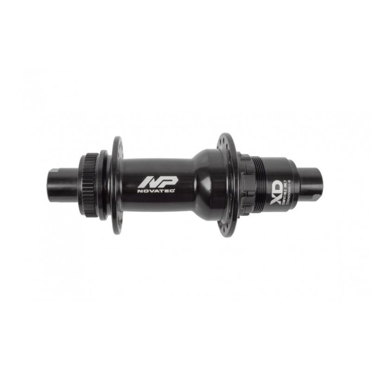 Novatec D572RSB-CL-X12-XDR Dual Ratchet System galinė stebulė 12x142mm thru ašis, 24H, center lock