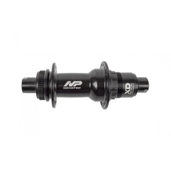Novatec D572RSB-CL-X12-XDR Dual Ratchet System galinė stebulė 12x142mm thru ašis, 24H, center lock