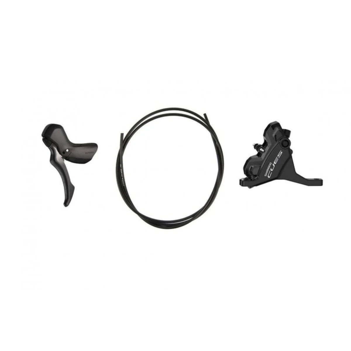 Shimano BL-U6030(L) BR-U6030(F) CUES stabdžių rankenėlė su hidrauliniais stabdžiais | priekis