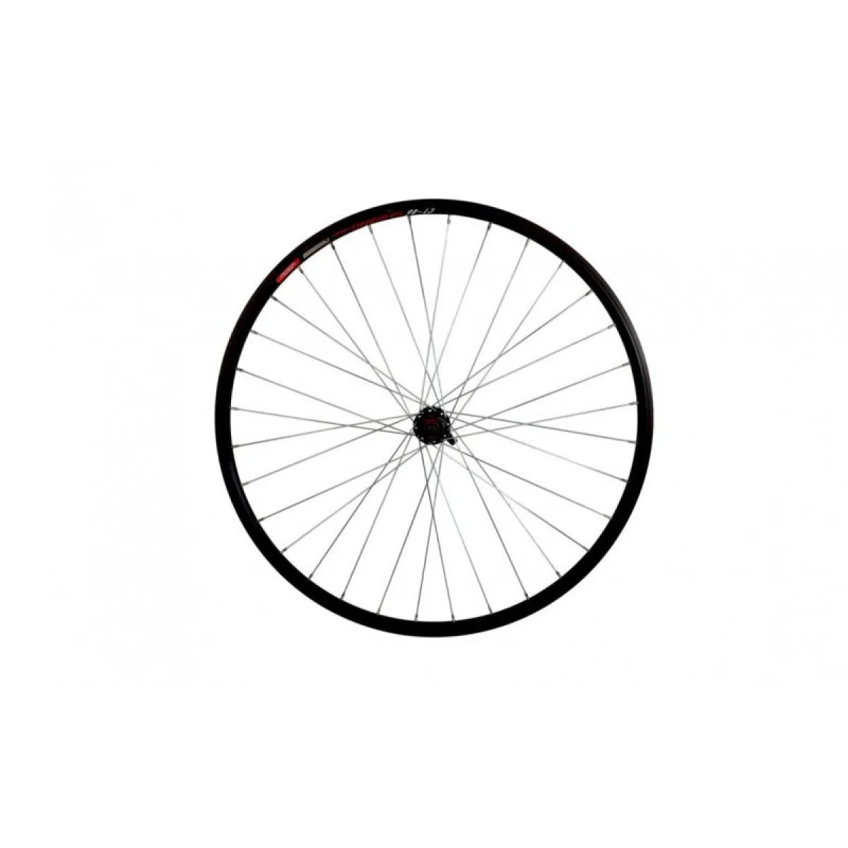 Shining CT-46 QR FH 7-SPEED CASSETTE galinis ratas 28" 622x18, 10x135mm QR, 7 pavarų, 32H, V-Brake, juodas
